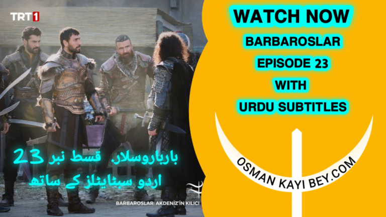 Barbaroslar Season 1 Episode 23 With Urdu Subtitles