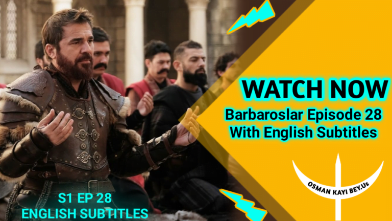 Barbaroslar Season 1 Episode 28 With Urdu Subtitles